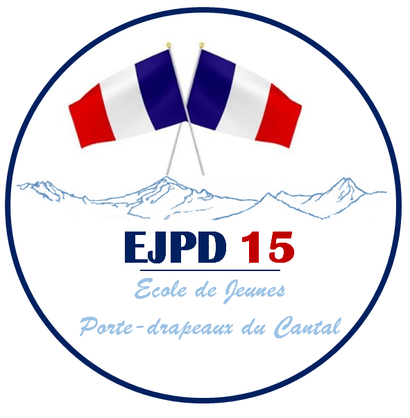 Logo de l'Ecole de jeunes porte-drapeaux du Cantal