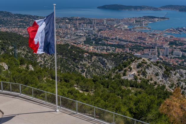 Vue du Mémorial - Rade de Toulon
