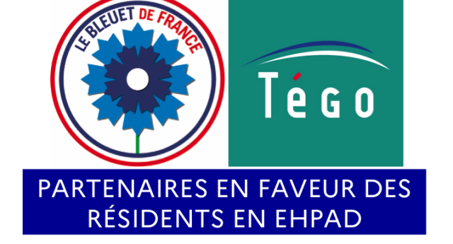 Tégo s’associe au Bleuet de France pour venir en aide aux résidents des EHPAD