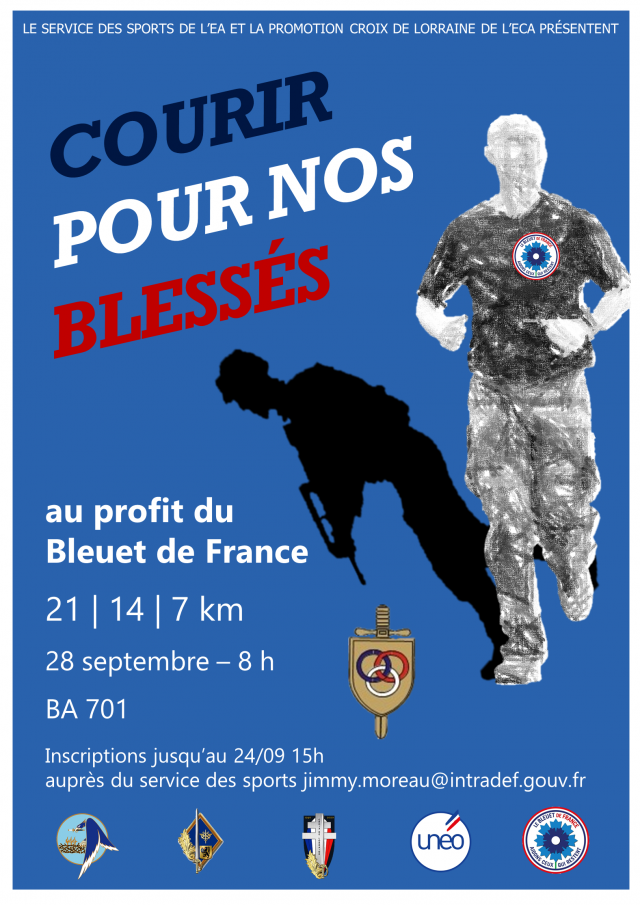 Semi marathon Bleuet de France Promotion Croix de Lorraine