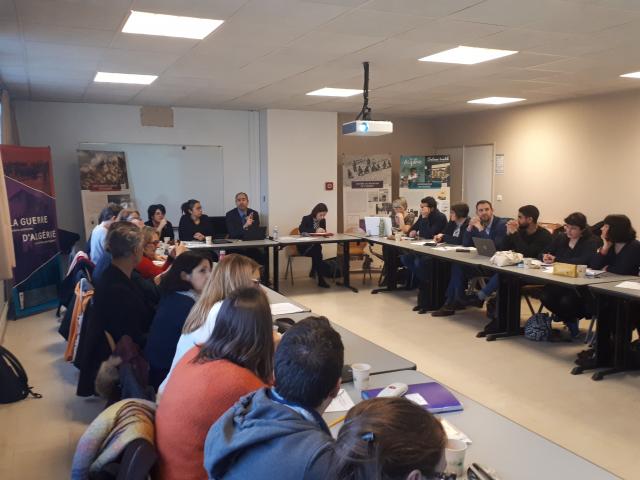 Journée de formation sur l’enseignement de l’histoire et les mémoires de la guerre d’Algérie au lycée Max Linder de Libourne