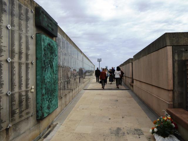 Mur du souvenir HLMN Guerre d'Indochine Académie de Nice