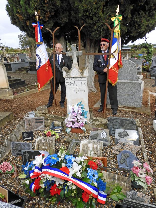 Tombe de l'unique gersois Mort pour la France en Corée