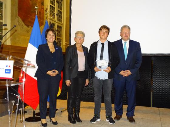 Bulles de mémoire : Léo Maléon, lauréat du prix spécial franco-allemand